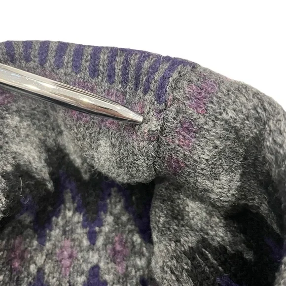 Lauren Ralph Lauren Women’s Lambswool Sweater Vest Shawl Collar Southwes… - Picture 12 of 15